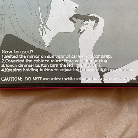 🆕 LED visor mirror - Picture 4 of 8